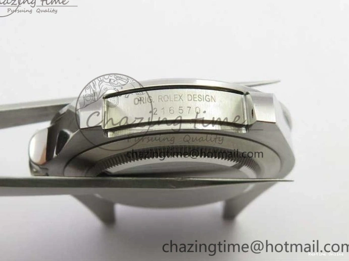 0414 Explorer II 42mm 216570 Black 904L SS GMF 1:1 Best Edition Black Dial on Bracelet A3186 (Correct Hand Stack) StreetReady 3242